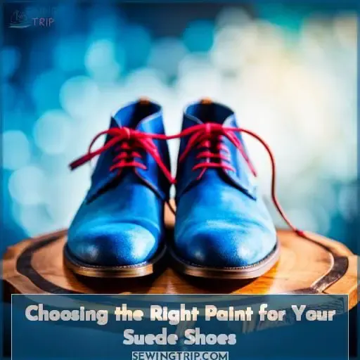 Choosing the Right Paint for Your Suede Shoes