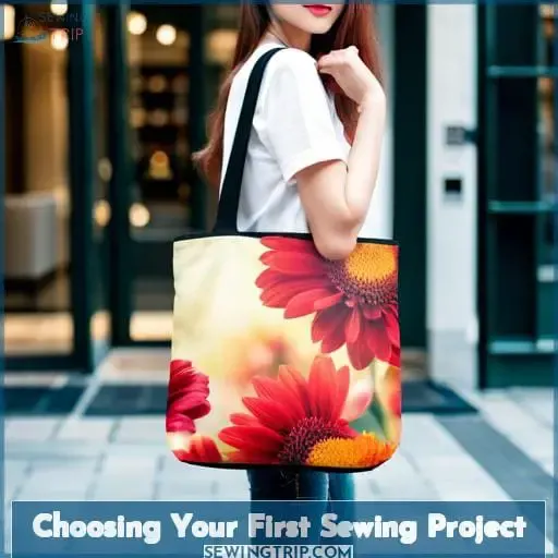 Choosing Your First Sewing Project