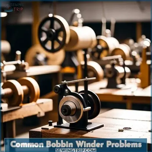 Common Bobbin Winder Problems