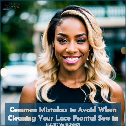 Common Mistakes to Avoid When Cleaning Your Lace Frontal Sew in Common Mistakes to Avoid When Cleaning Your Lace Frontal Sew in