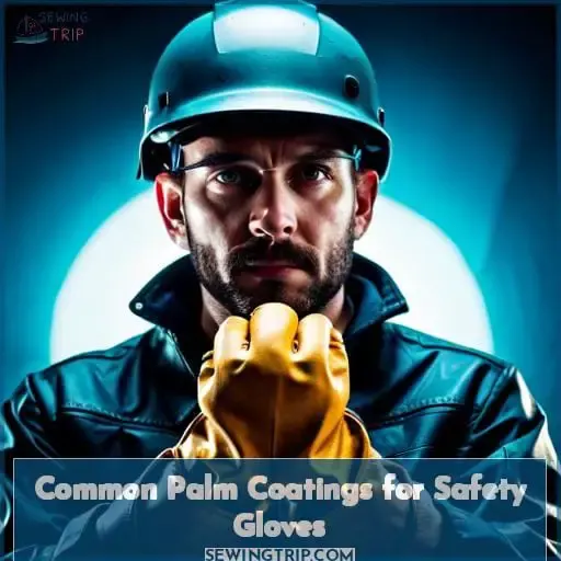 Common Palm Coatings for Safety Gloves