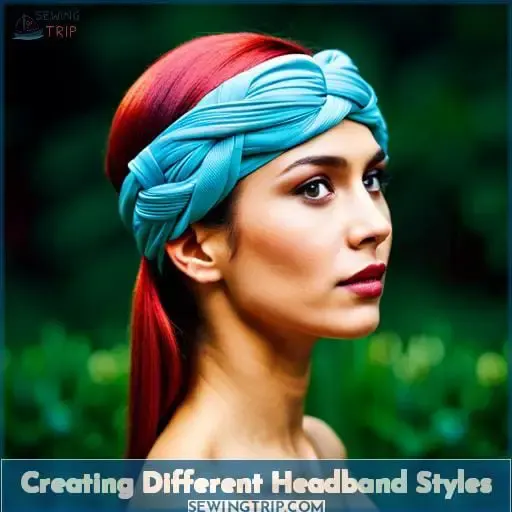 Creating Different Headband Styles