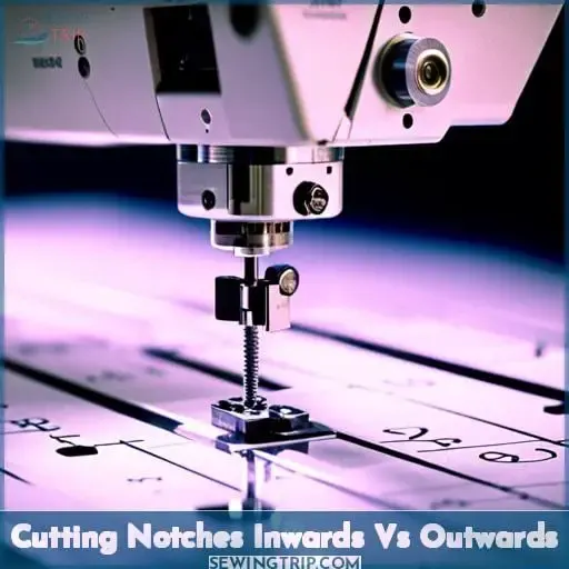 Cutting Notches Inwards Vs Outwards