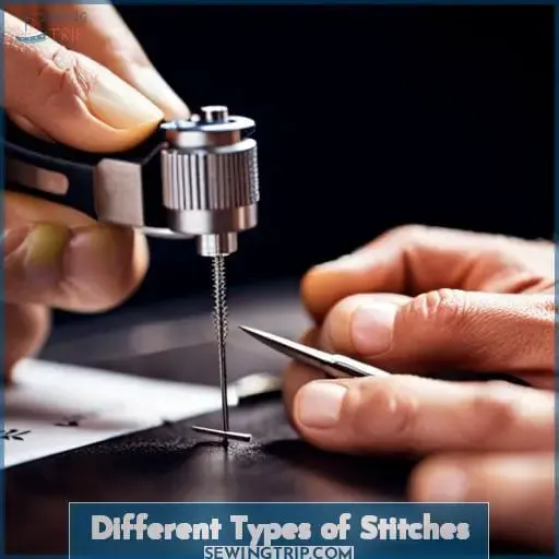 Different Types of Stitches