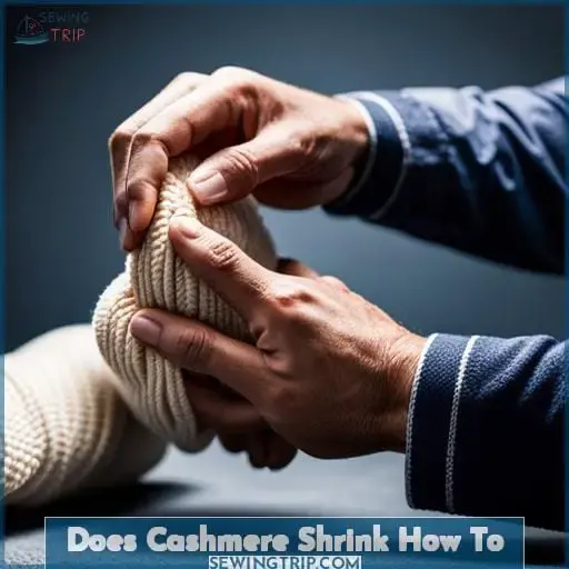 does cashmere shrink how to