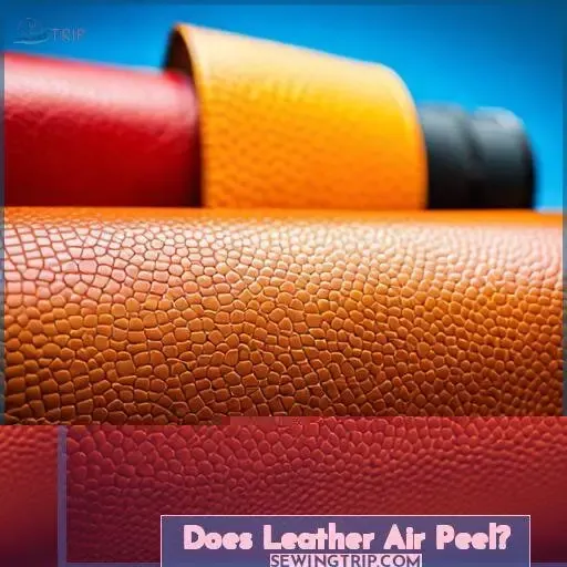 Does Leather Air Peel?