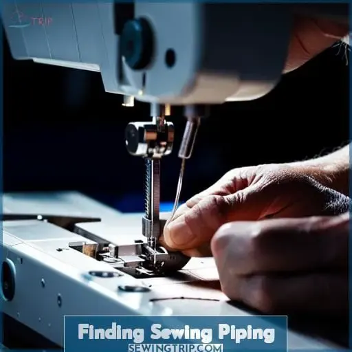 Finding Sewing Piping