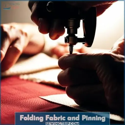 Folding Fabric and Pinning