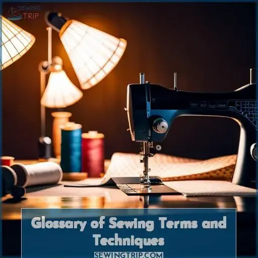 Glossary of Sewing Terms and Techniques