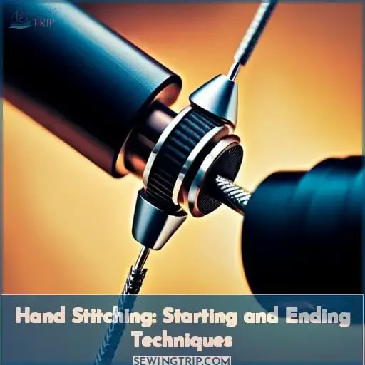 Hand Stitching: Starting and Ending Techniques