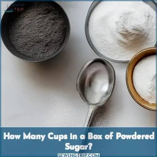 How Many Cups in a Box of Powdered Sugar?