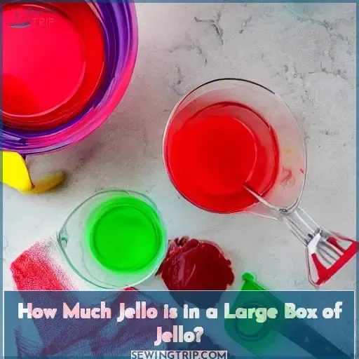 How Much Jello is in a Large Box of Jello?