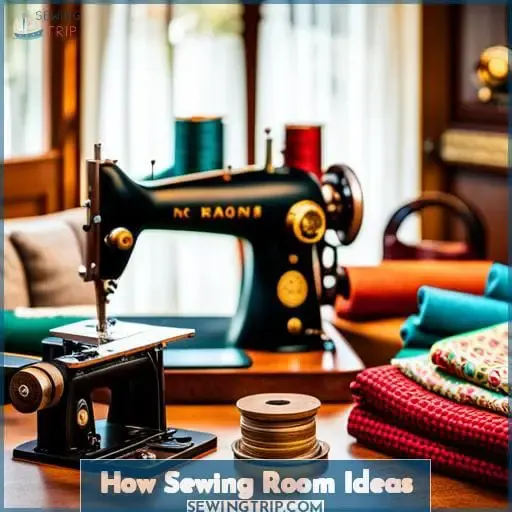 how sewing room ideas