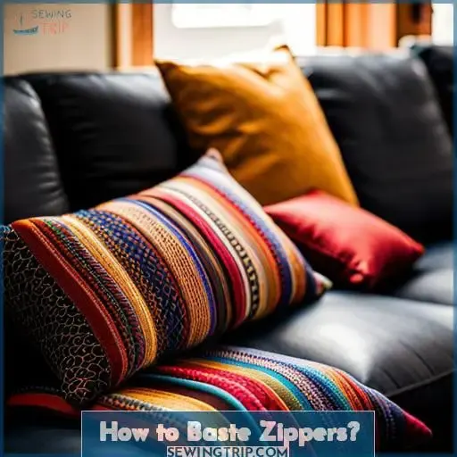 How to Baste Zippers?