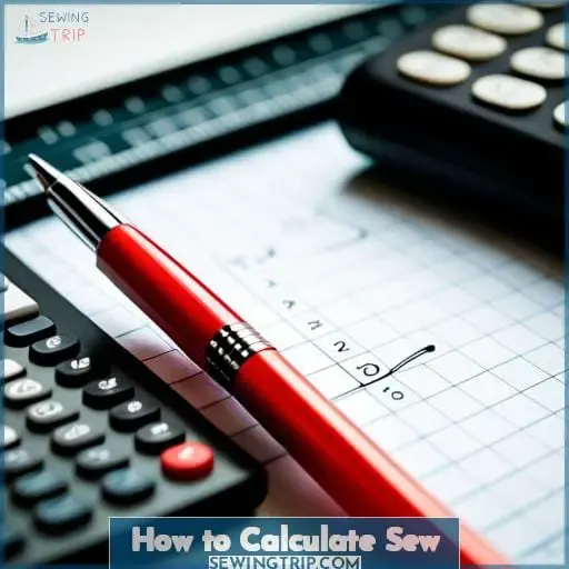 how to calculate sew
