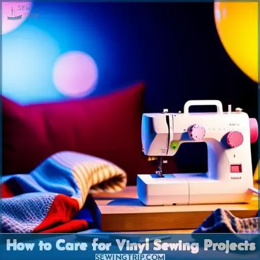 How to Care for Vinyl Sewing Projects
