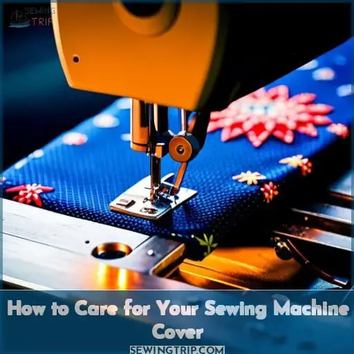 How to Care for Your Sewing Machine Cover