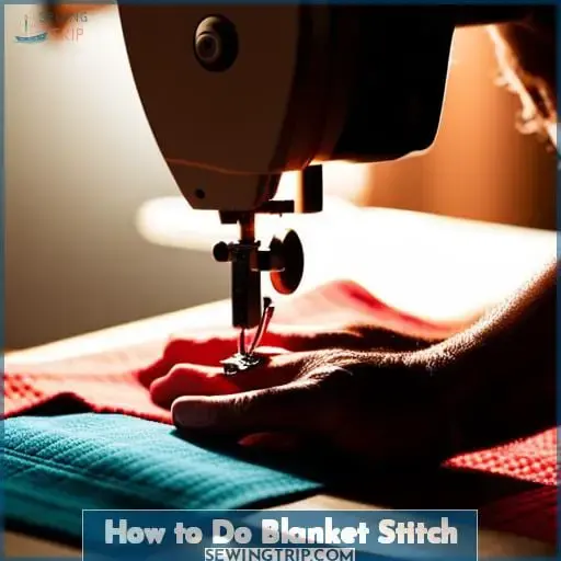 How to Do Blanket Stitch