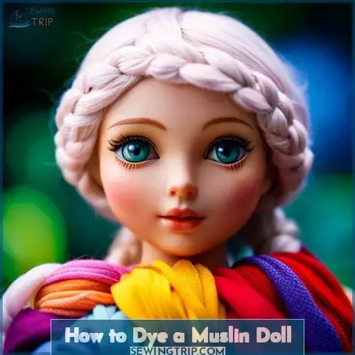 How to Dye a Muslin Doll