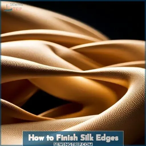 How to Finish Silk Edges