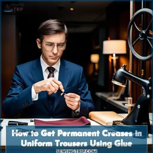 How to Get Permanent Creases in Uniform Trousers Using Glue
