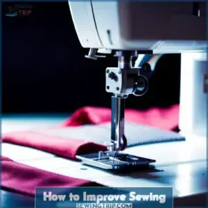 how to improve sewing