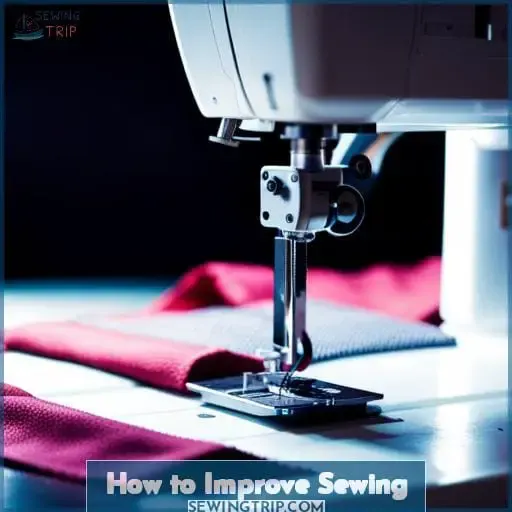 how to improve sewing