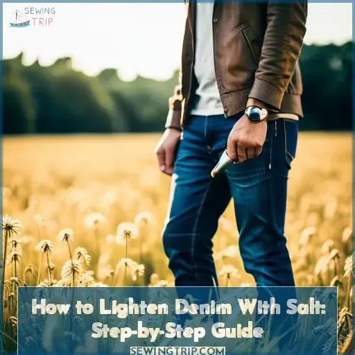 How to Lighten Denim With Salt: Step-by-Step Guide
