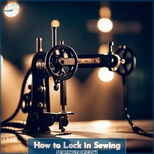 how to lock in sewing