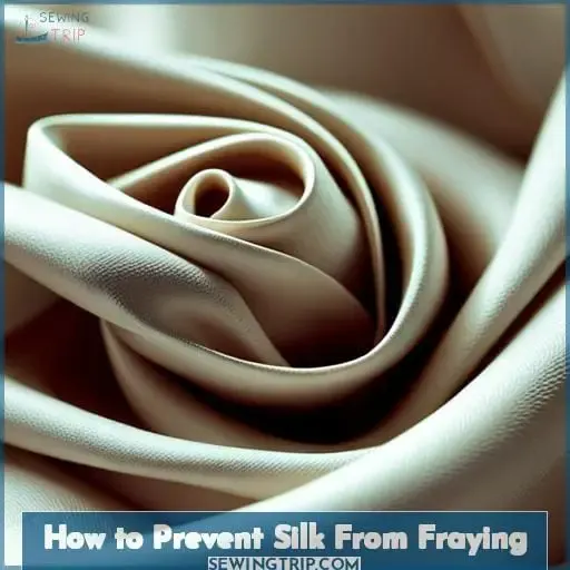 How to Prevent Silk From Fraying