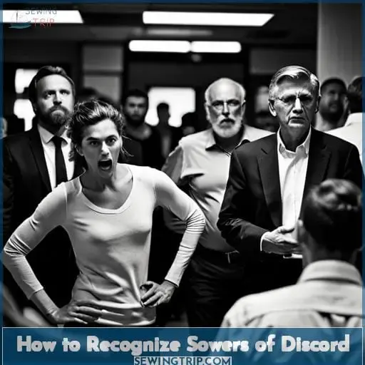 How to Recognize Sowers of Discord