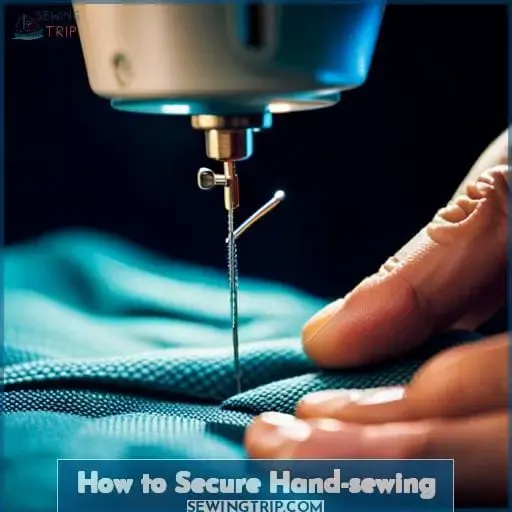 How to Secure Hand-sewing