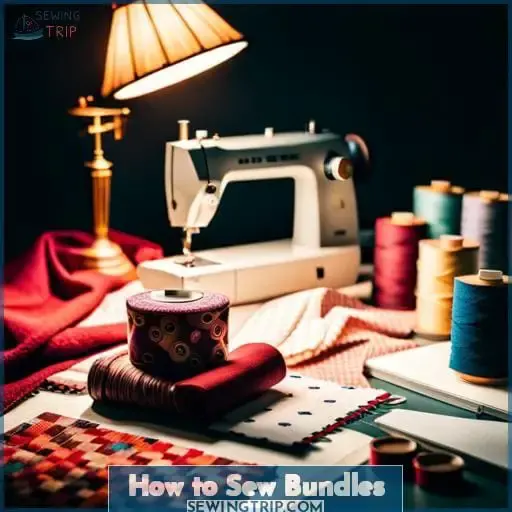 how to sew bundles