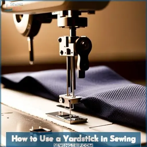 How to Use a Yardstick in Sewing
