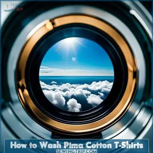 How to Wash Pima Cotton T-Shirts