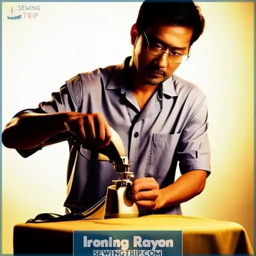 Ironing Rayon
