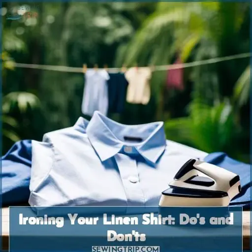 Ironing Your Linen Shirt: Do