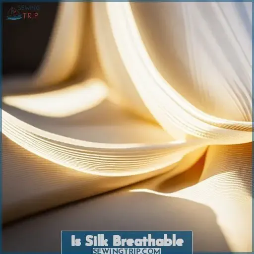 is silk breathable