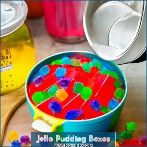 Jello Pudding Boxes