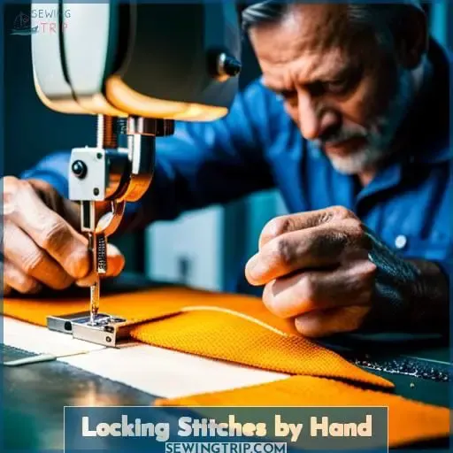 Locking Stitches by Hand
