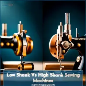 low shank vs high shank sewing machines