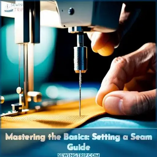 Mastering the Basics: Setting a Seam Guide