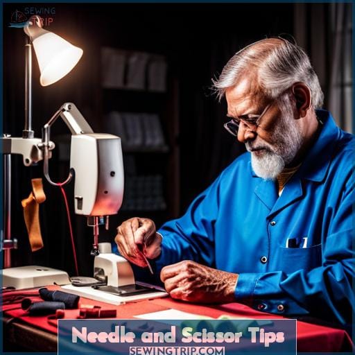 Needle and Scissor Tips Needle and Scissor Tips