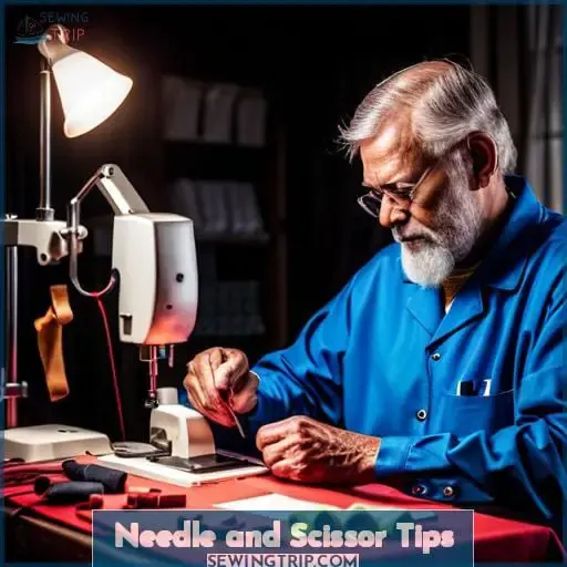 Needle and Scissor Tips