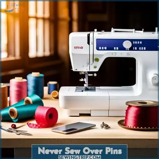 Never Sew Over Pins