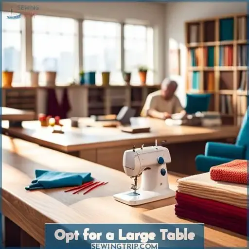 Opt for a Large Table