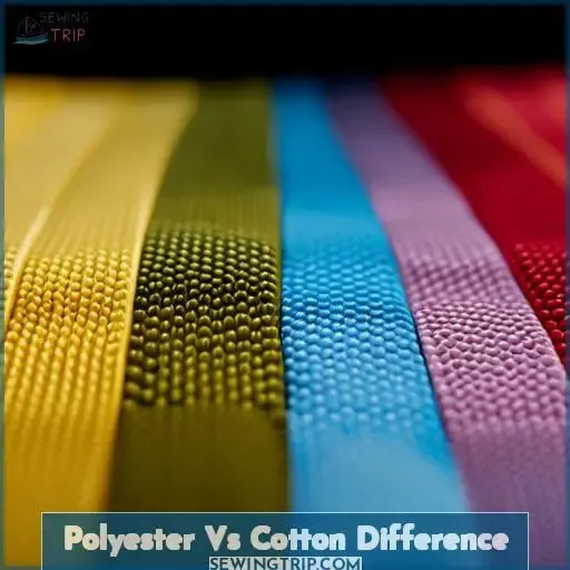 polyester vs cotton difference