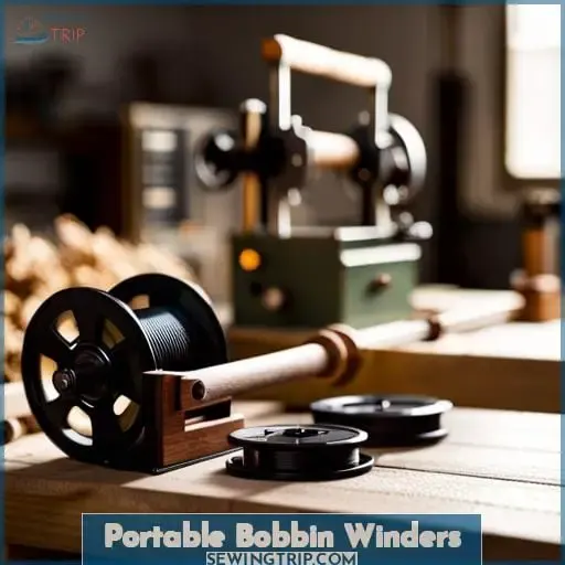 Portable Bobbin Winders