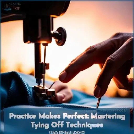 Practice Makes Perfect: Mastering Tying Off Techniques