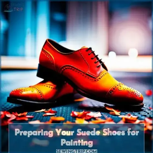 Preparing Your Suede Shoes for Painting
